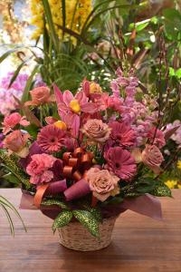 アジアン風な美容院への御祝い｜「有花園」　（群馬県高崎市の花キューピット加盟店 花屋）のブログ